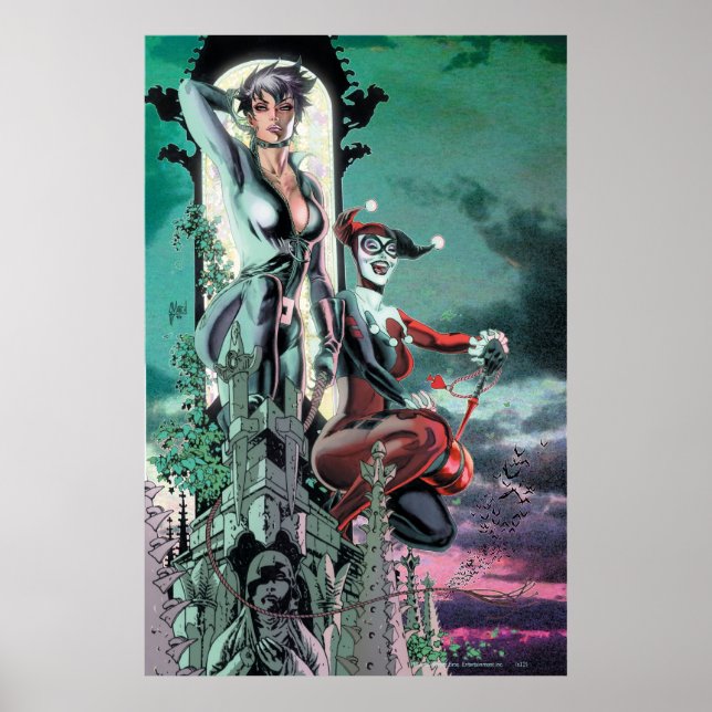 Pôster Sirens da Cidade de Gotham Cv12_R1 (Frente)