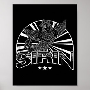 Poster Sirin Mitologia Eslava Nórdica Pagã Antiga K