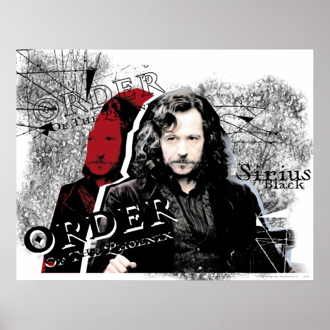 Pôster Sirius Black (Frente)