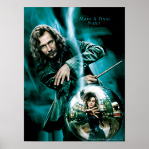 Poster Sirius Black e Bellatrix Lestrange
