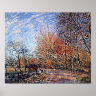 Poster Sisley - The Outskirts Of The Fontainebleau Forest
