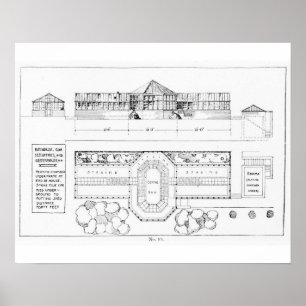 Poster Sistema de aquecimento para uma estufa, um