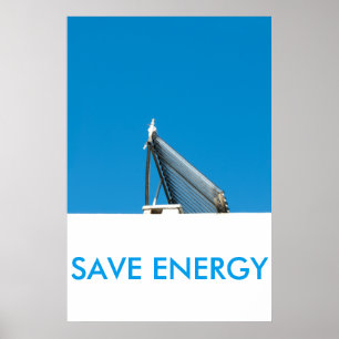 Pôster Sistema de células solares