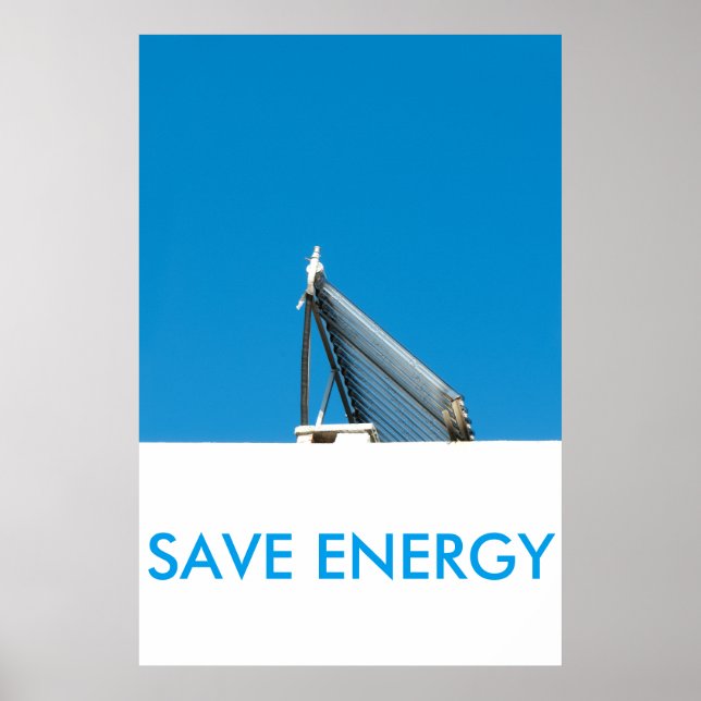 Pôster Sistema de células solares (Frente)