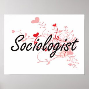 Poster Sistema de trabalho artístico do sociólogo com
