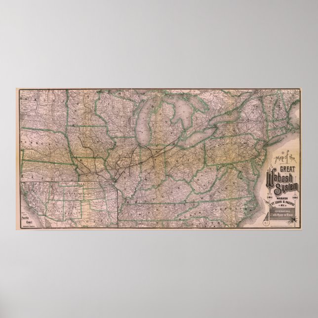 Pôster Sistema Wabash do excelente (Frente)