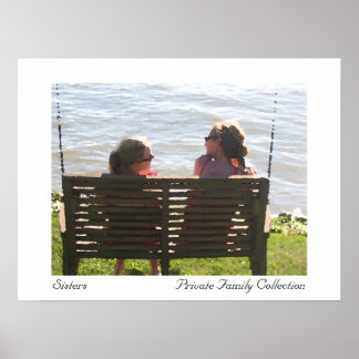 Pôster Sisters Watercolor