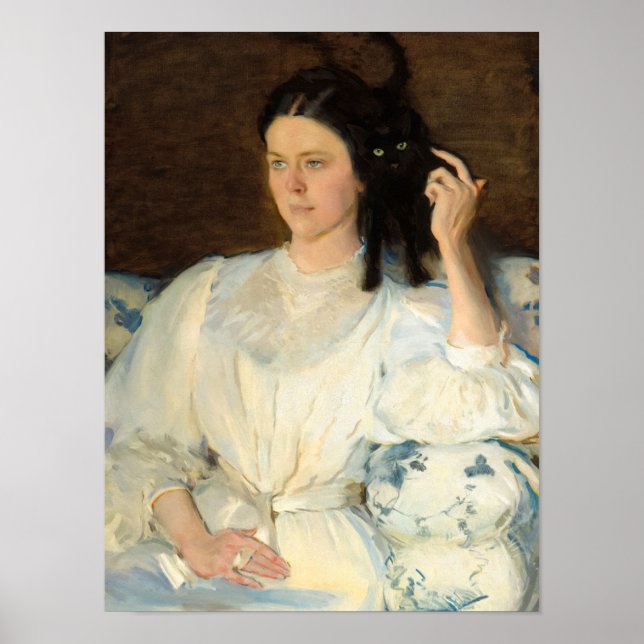 Poster Sita and Sarita by Cecilia Beaux (Frente)