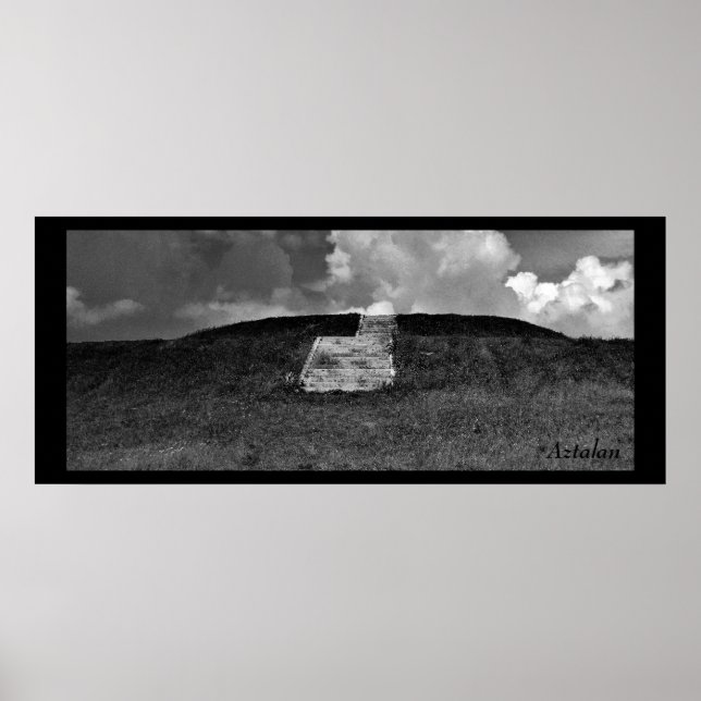 Pôster Site do Aztalan (Frente)