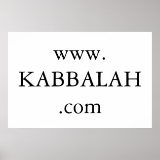 Pôster site kabbalah