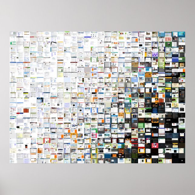 Poster Sites alimentados pelo Django (Frente)