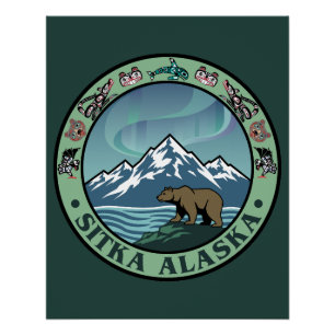 Pôster Sitka Alasca Estados Unidos
