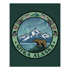 Pôster Sitka Alaska United States