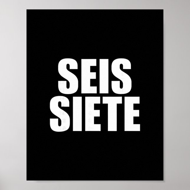 Poster Six Seven Spanish  (Frente)