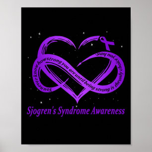 Poster Sjogren's Syndrome Warrior Down Síndrome de Sensib