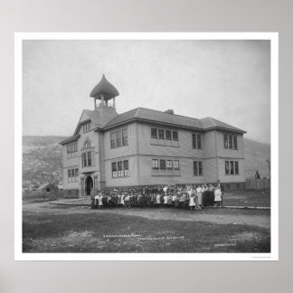 Poster Skagway, Alaska Public School 1906