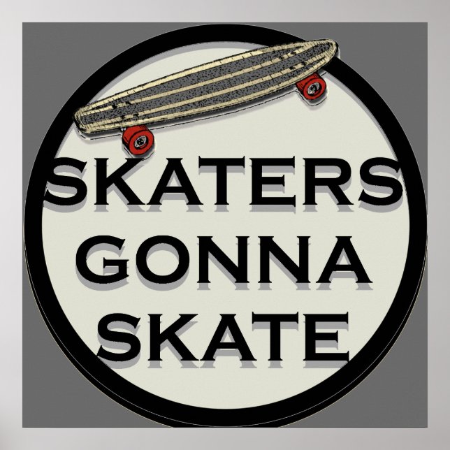 Poster Skate de dedo (Frente)