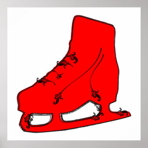 Pôster skate de gelo