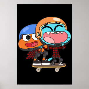 Poster Skate Gumball Darwin