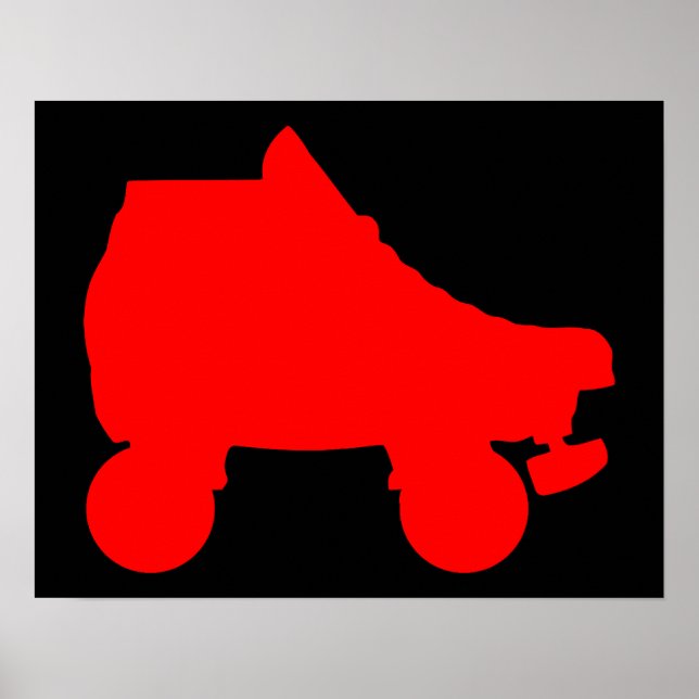 Poster skate rolante (Frente)