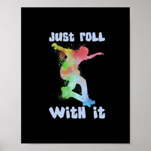Poster Skateboard Skateboarder - Skateboarding Skater