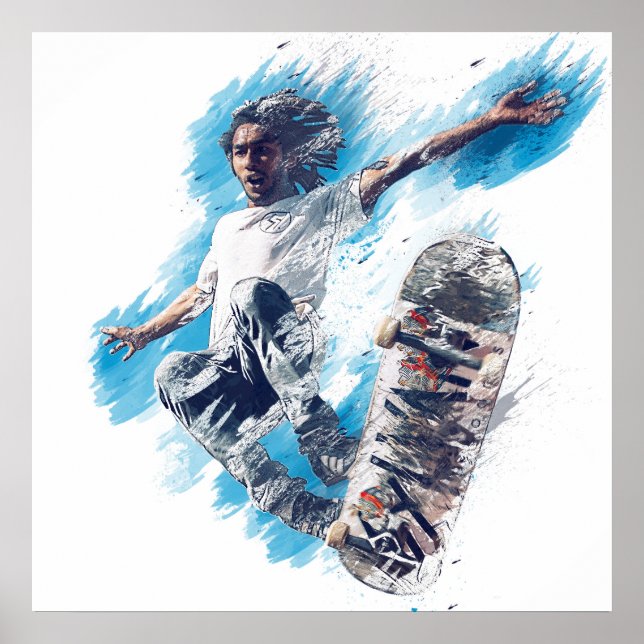 Poster Skateboarder  (Frente)