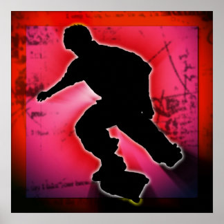 Pôster Skateboarder