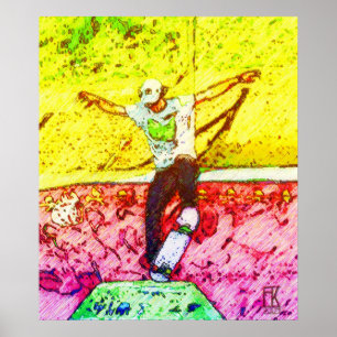 Pôster skateboarder 12
