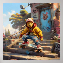 Skater Winnie o Pooh 1