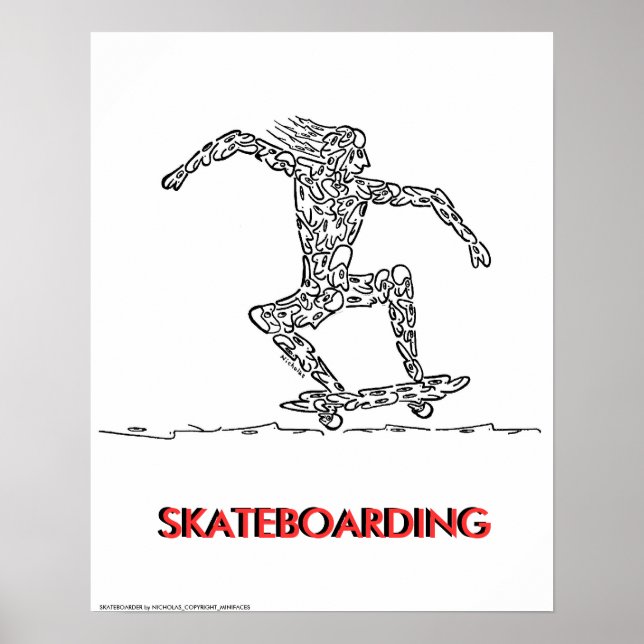 POSTER SKATES (Frente)
