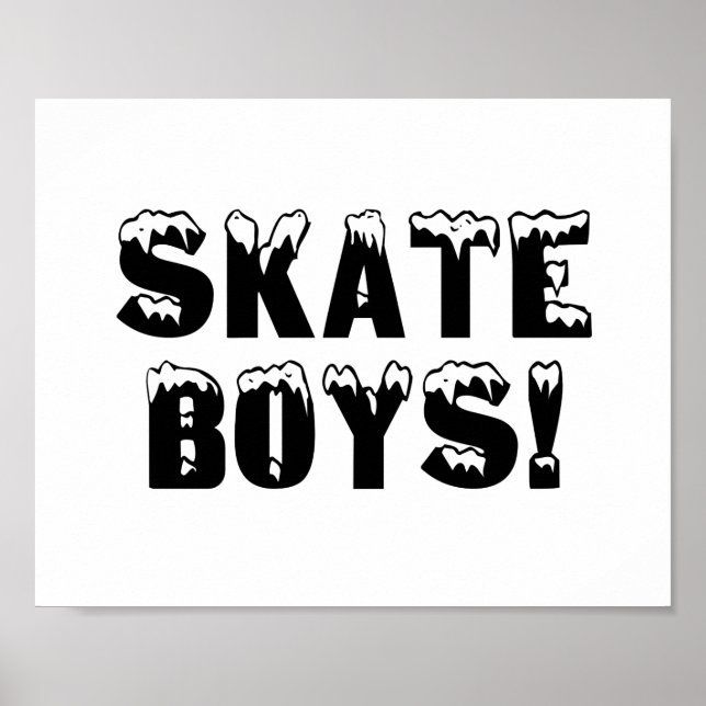 POSTER SKATES (Frente)