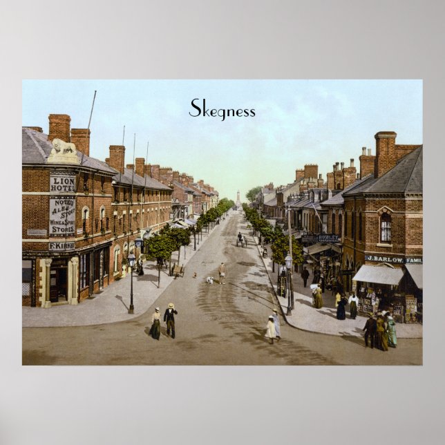 Poster Skegness, Inglaterra (1900) (Frente)