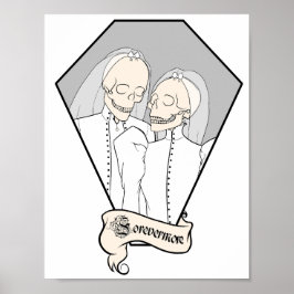 Poster Skeleton Brides