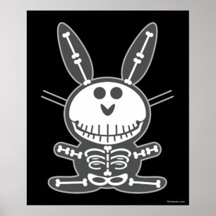 Pôster Skeleton Bunny