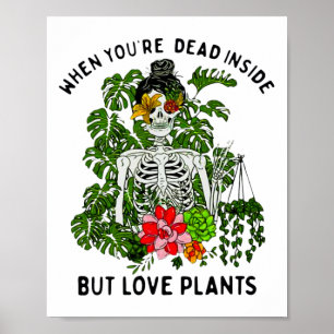 Poster Skeleton Girl quando você é Morto, mas Love Pla