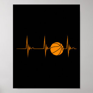 Poster Sketbeat Heartbeat Ekg Pulse Esportivo Reproduzind