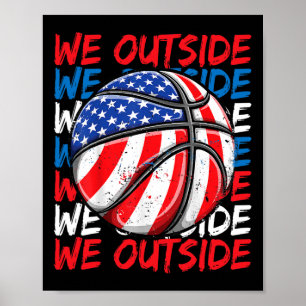 Poster Sketll 4 De Julho Memes EUA Bandeira Americana Nós