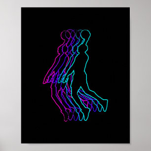 Poster Sketll S Para Homens Crianças Juventude Jogador En