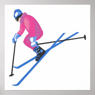 Pôster Ski Jumper