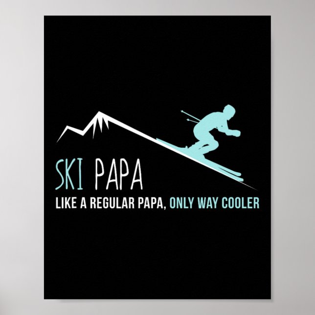 Poster Ski Papa (Frente)