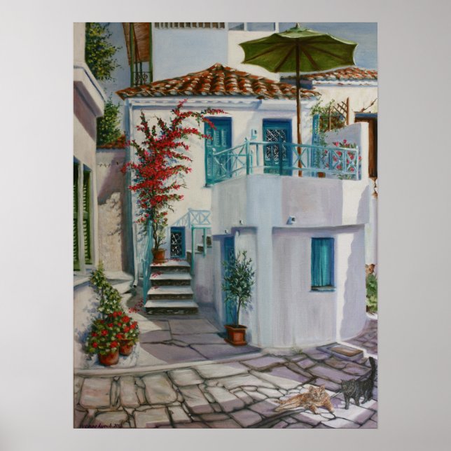 Poster Skiathos (Frente)