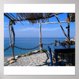 Poster Skiathos Kastro taverna 2