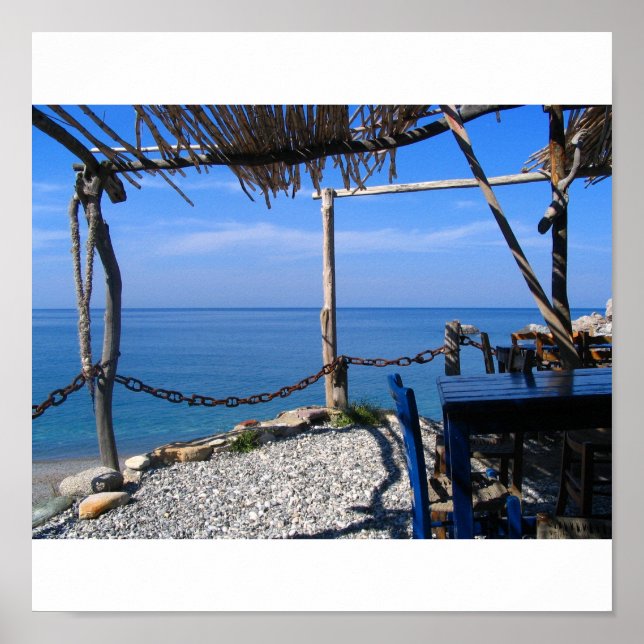 Poster Skiathos Kastro taverna 2 (Frente)