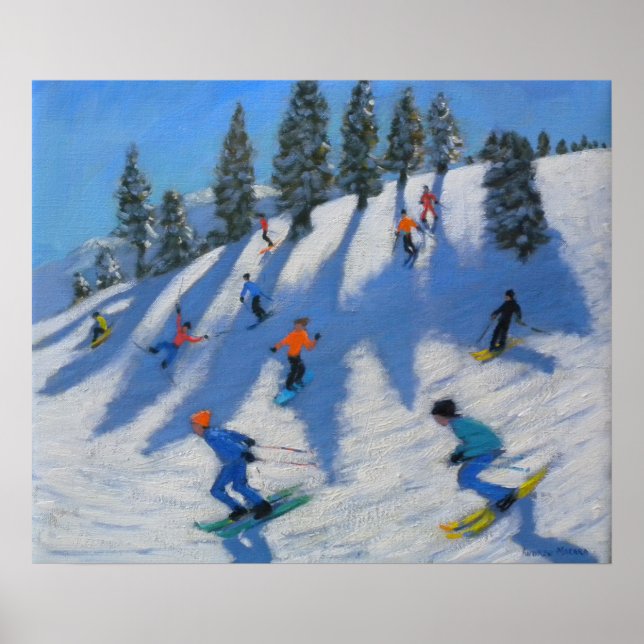 Pôster Skiers Lofer 2010 (Frente)