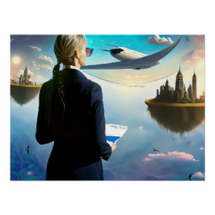 Pôster Skies Desconhecidos