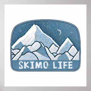Poster Skimo Life