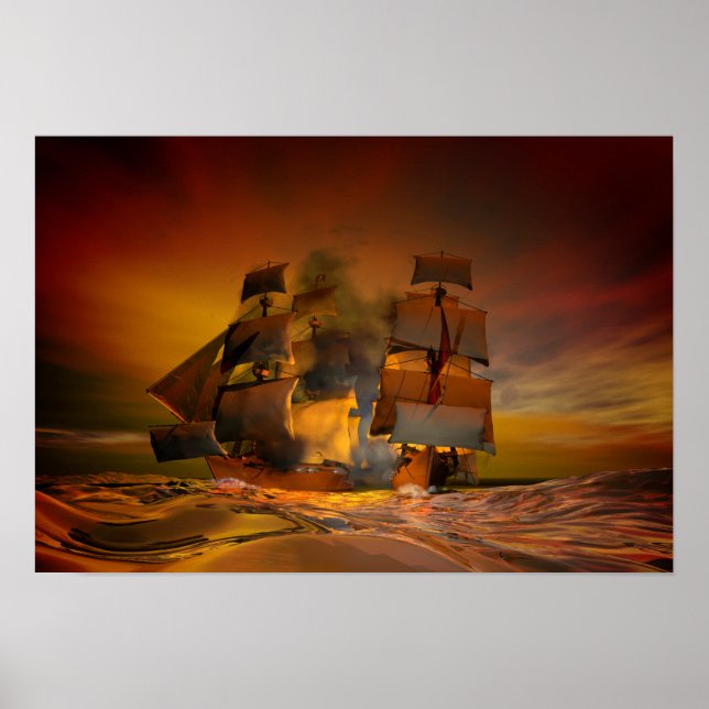 Pôster Skirmish (Frente)