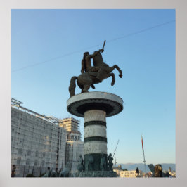 Poster Skopje, Macedônia
