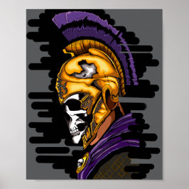 Poster Skull Warrior