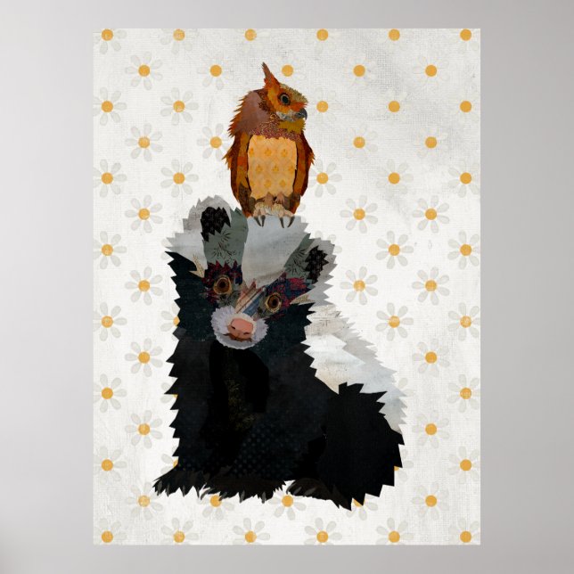 POSTER SKUNK & OWL (Frente)